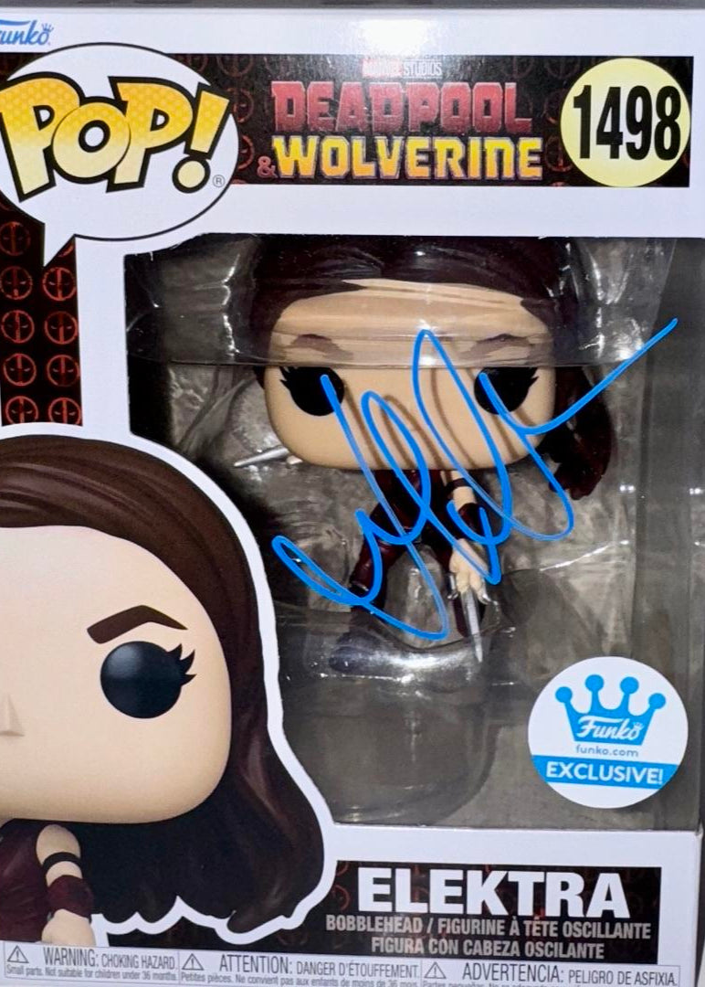 Jennifer Garner Signed Funko Pop #1498 "Elektra" Deadpool & Wolverine - Beckett COA #05